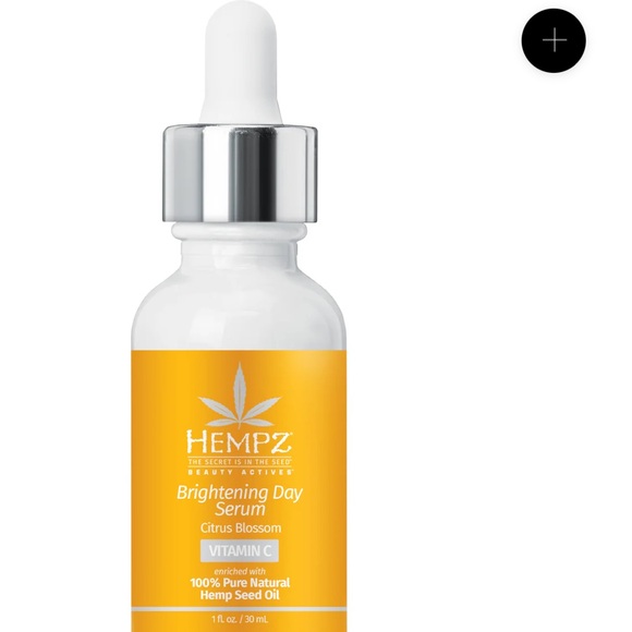 HEMPZ Citrus Blossom Vitamin C Brightening Day Facial Serum NIB Full Size 1 oz. - Picture 3 of 3